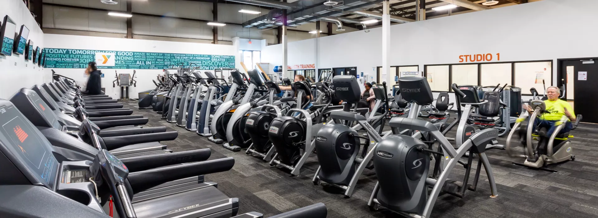 North YMCA Fitness Floor